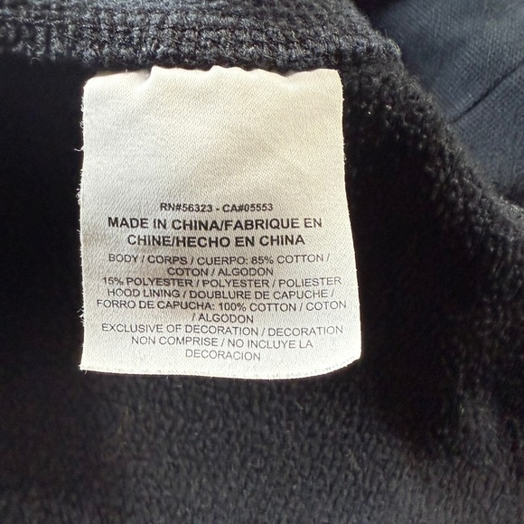 Nike Air Hoodie Men's Medium Sweatshirt Hooded Pullover Black‎ - Picture 6 of 8